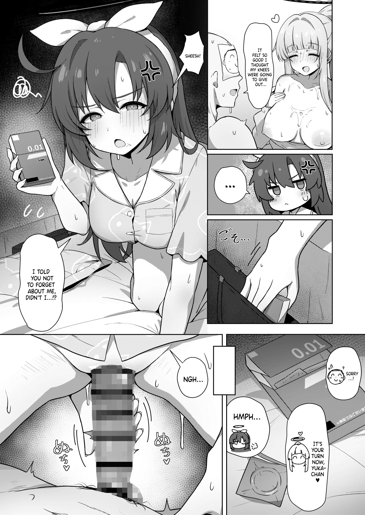 Hentai Manga Comic-Scret Night Party Of Memory And Arithmetic-Read-10